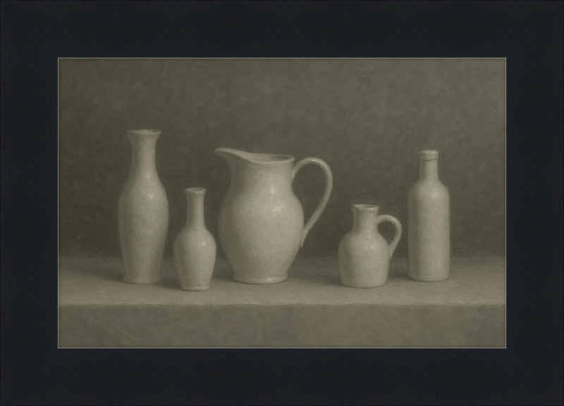 White Vases & Jugs