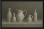 White Vases & Jugs
