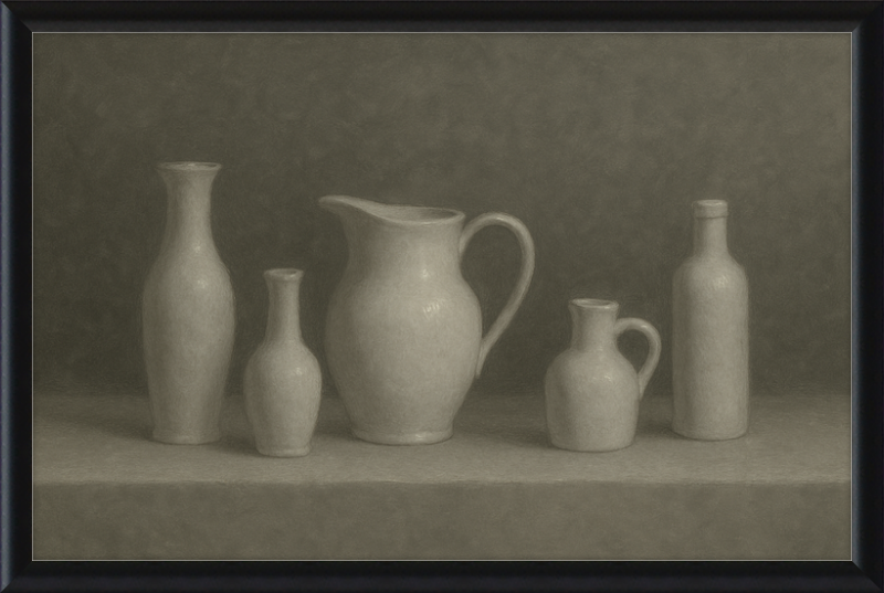 White Vases & Jugs