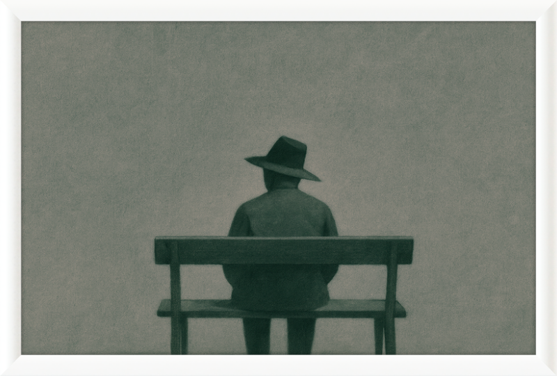 Man on Bench