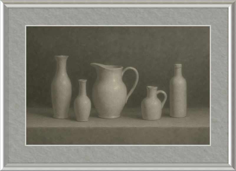 White Vases & Jugs
