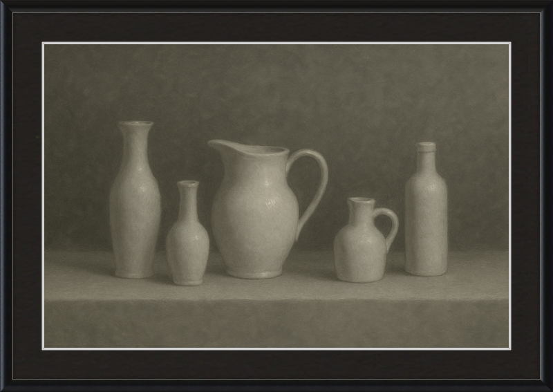 White Vases & Jugs