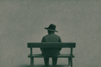 Man on Bench