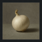 White Onion Still Life