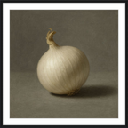White Onion Still Life
