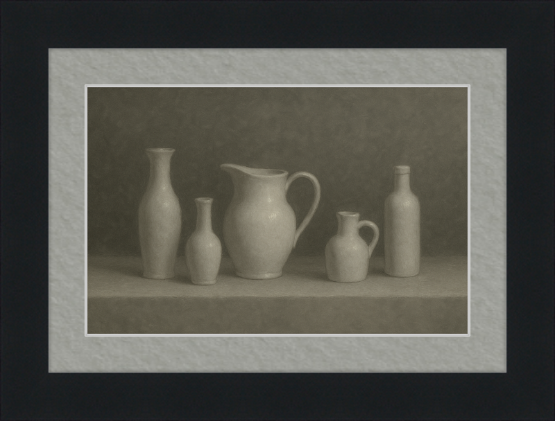 White Vases & Jugs