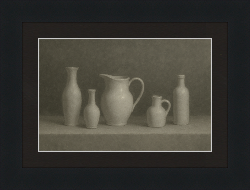 White Vases & Jugs
