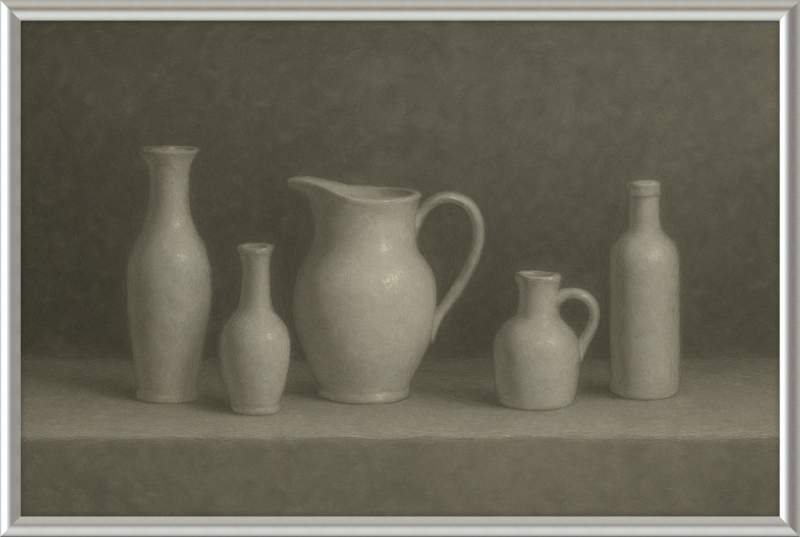 White Vases & Jugs