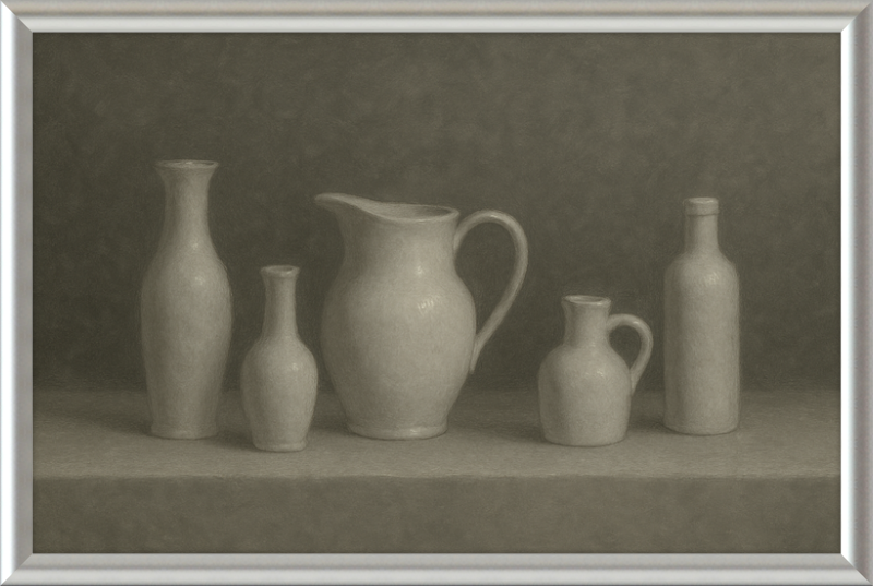 White Vases & Jugs