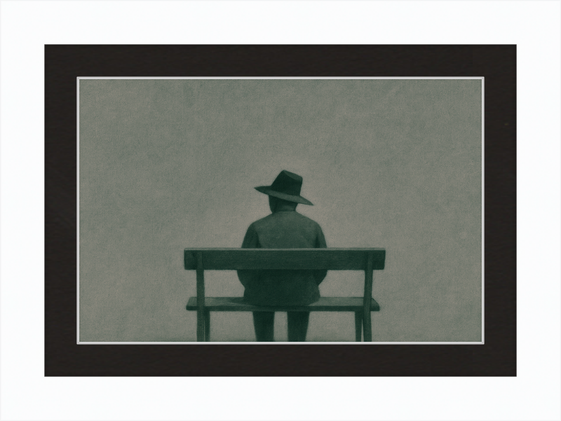 Man on Bench
