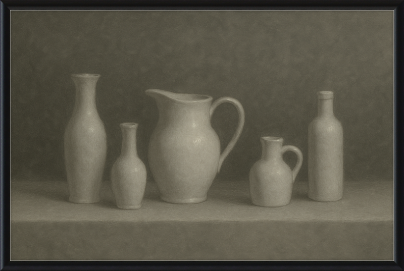 White Vases & Jugs
