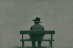 Man on Bench