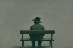 Man on Bench