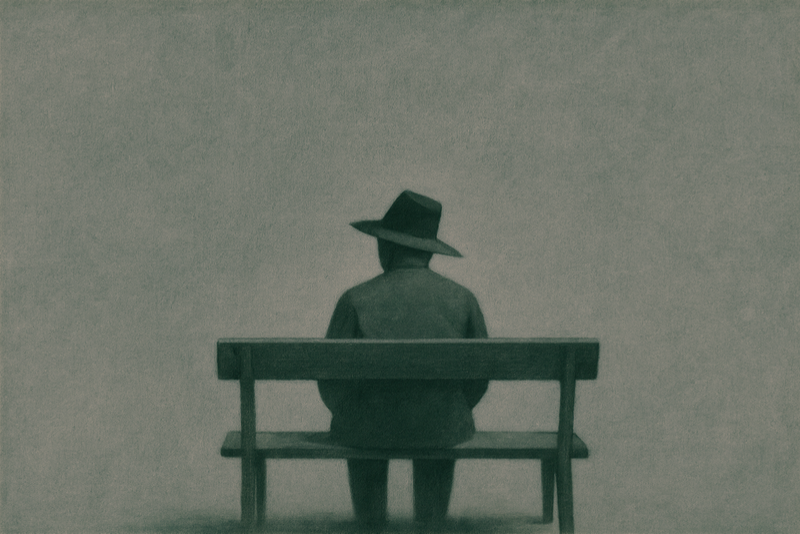 Man on Bench