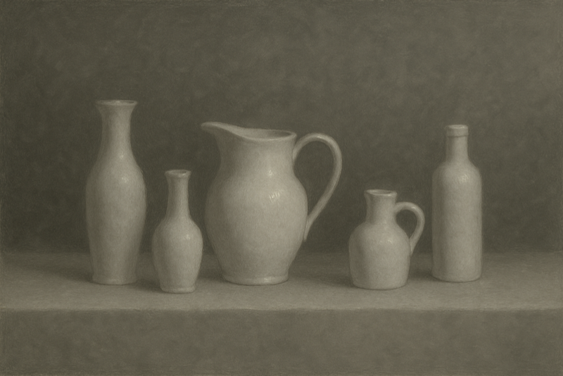 White Vases & Jugs