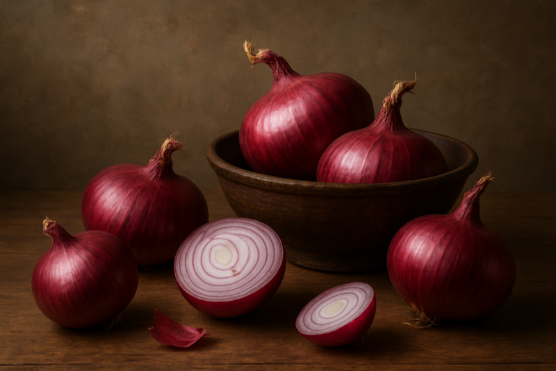 Red Onion Still Life