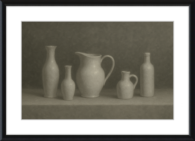 White Vases & Jugs