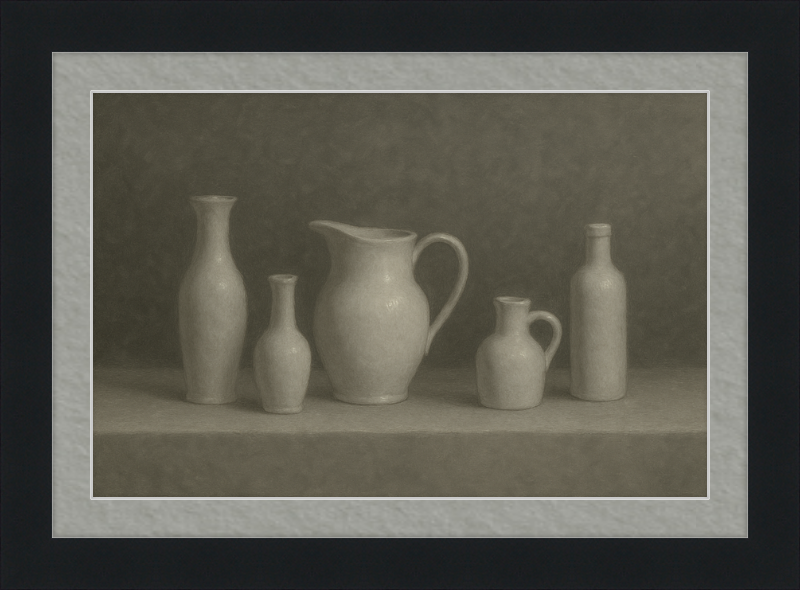 White Vases & Jugs