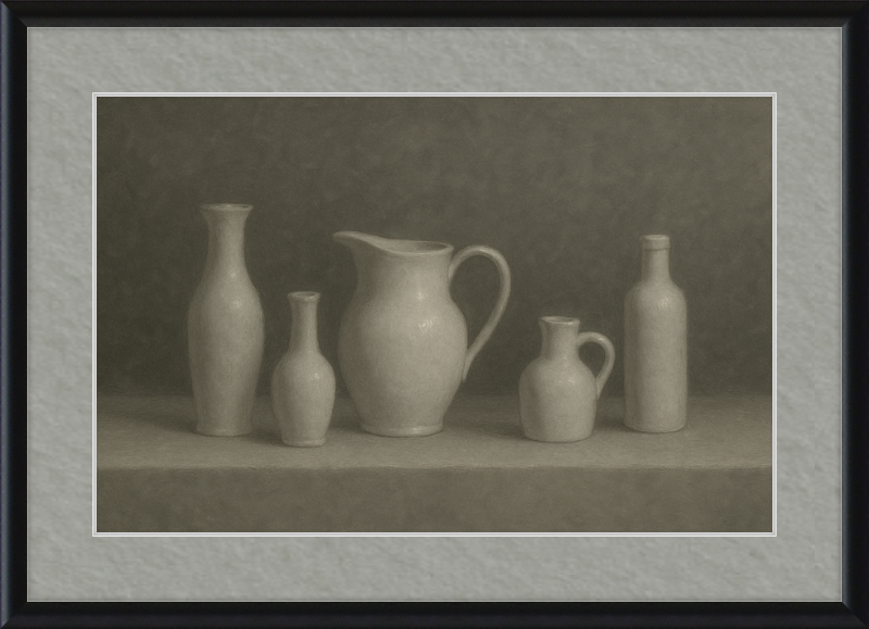 White Vases & Jugs