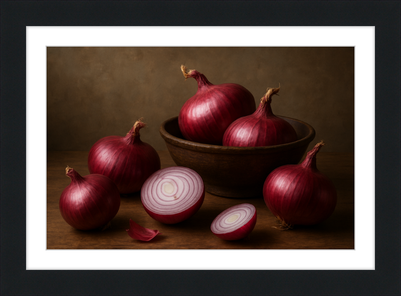 Red Onion Still Life